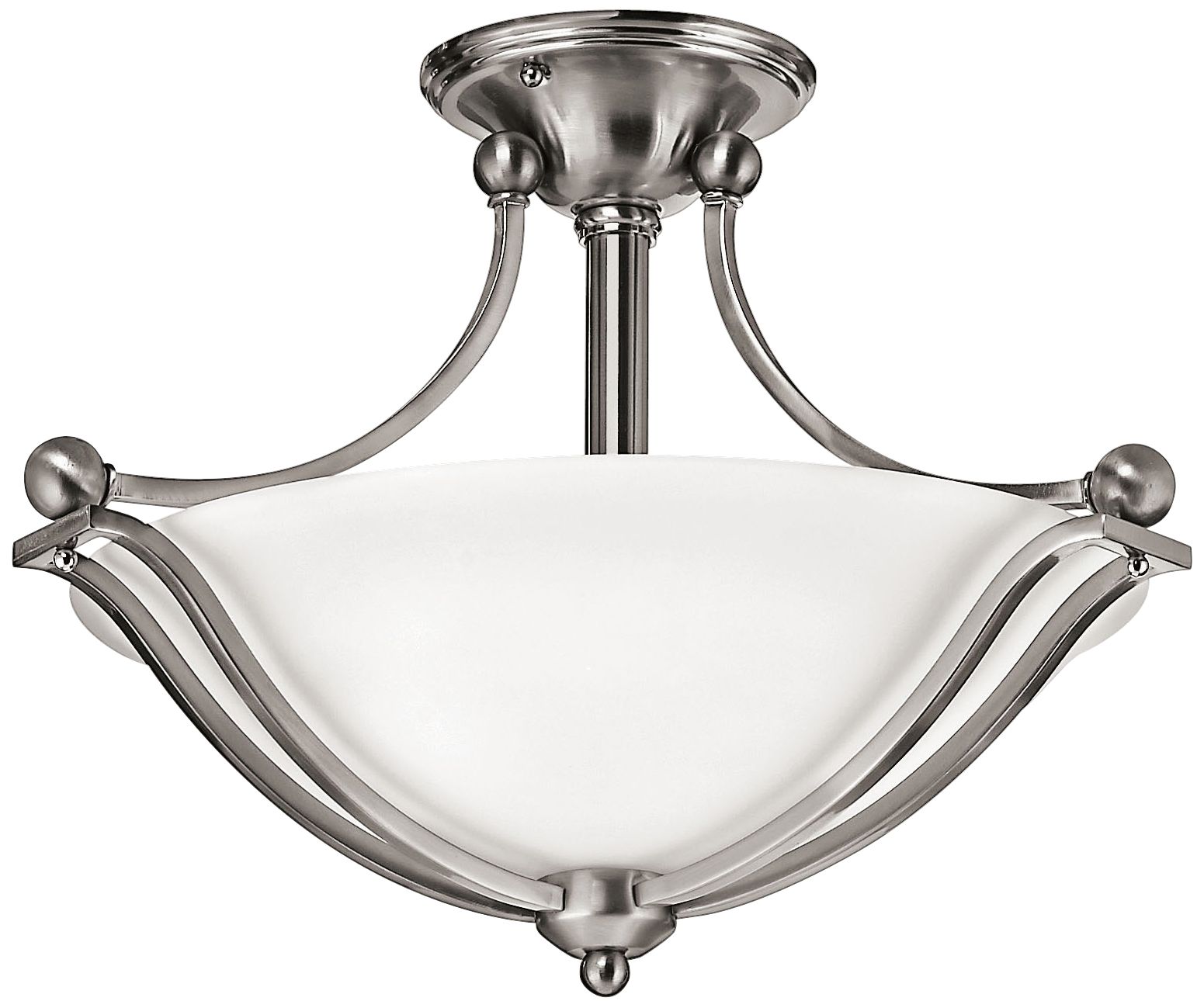 Hinkley Bolla 19 1/4" Wide Brushed Nickel Ceiling Light 88905