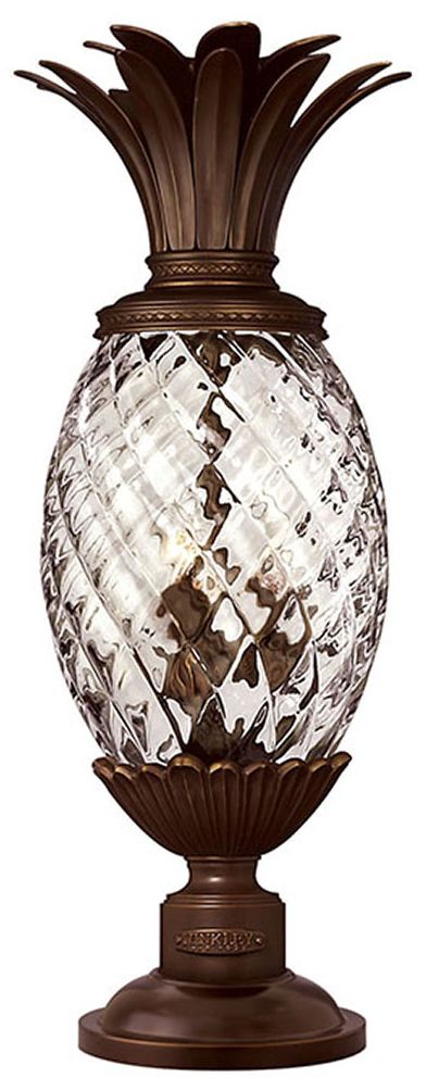 Hinkley Plantation 25" High Copper Bronze Outdoor Post Light 89505