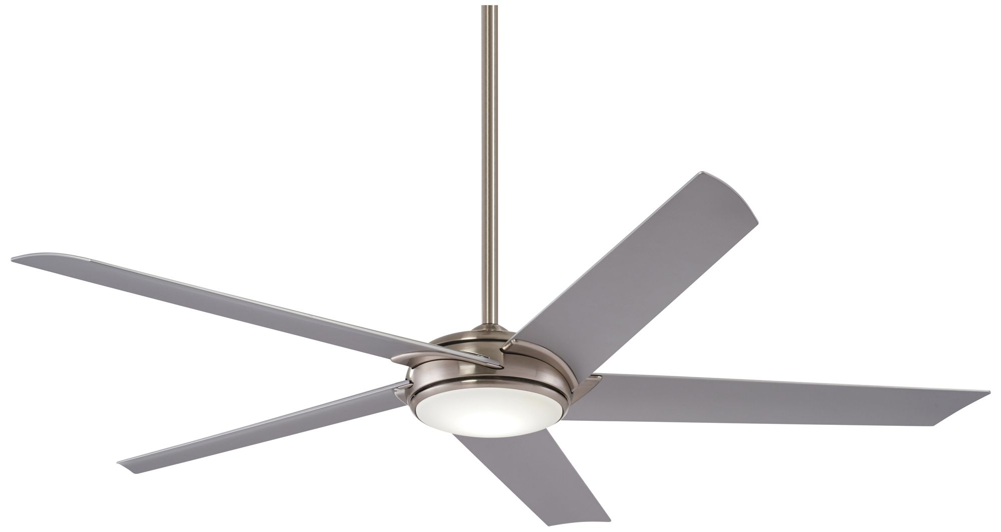 60" Minka Aire Raptor Brushed Nickel LED Ceiling Fan 706411054464 eBay