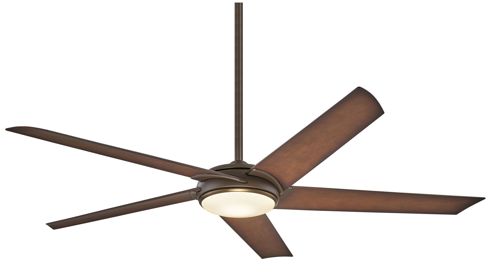 60" Minka Aire Raptor Bronze LED Ceiling Fan 8D470 Lamps Plus
