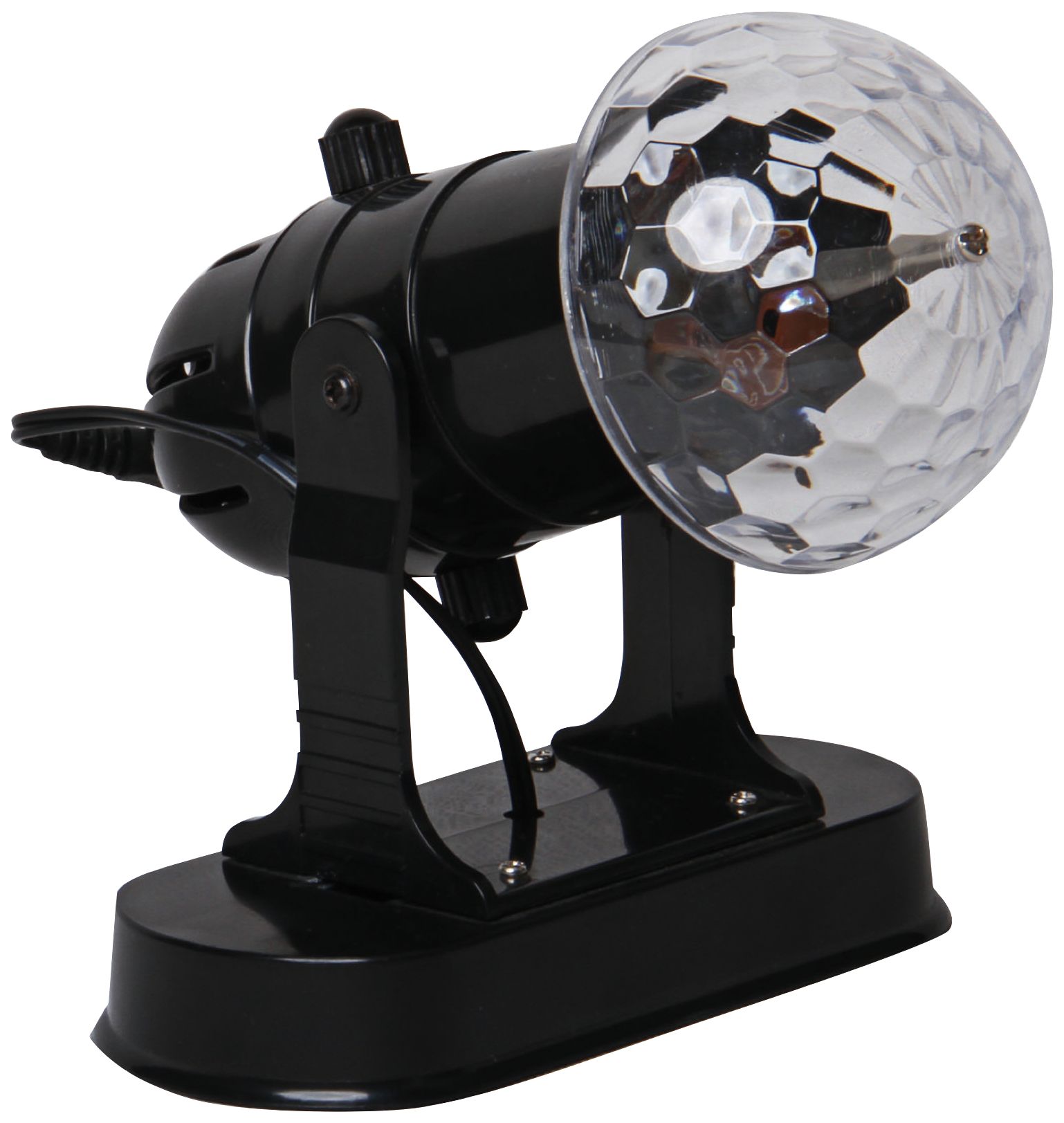Crystal Spot Light Black BatteryOperated Party Projector 8J846