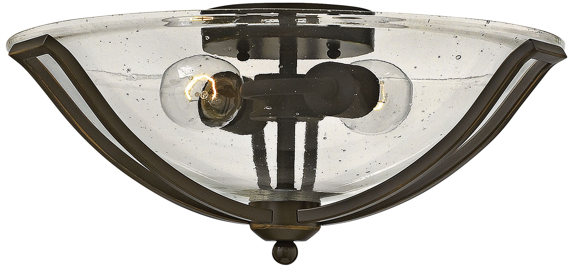 Hinkley Bolla 16 3/4"W Olde Bronze Cast Sphere Ceiling Light 8K363