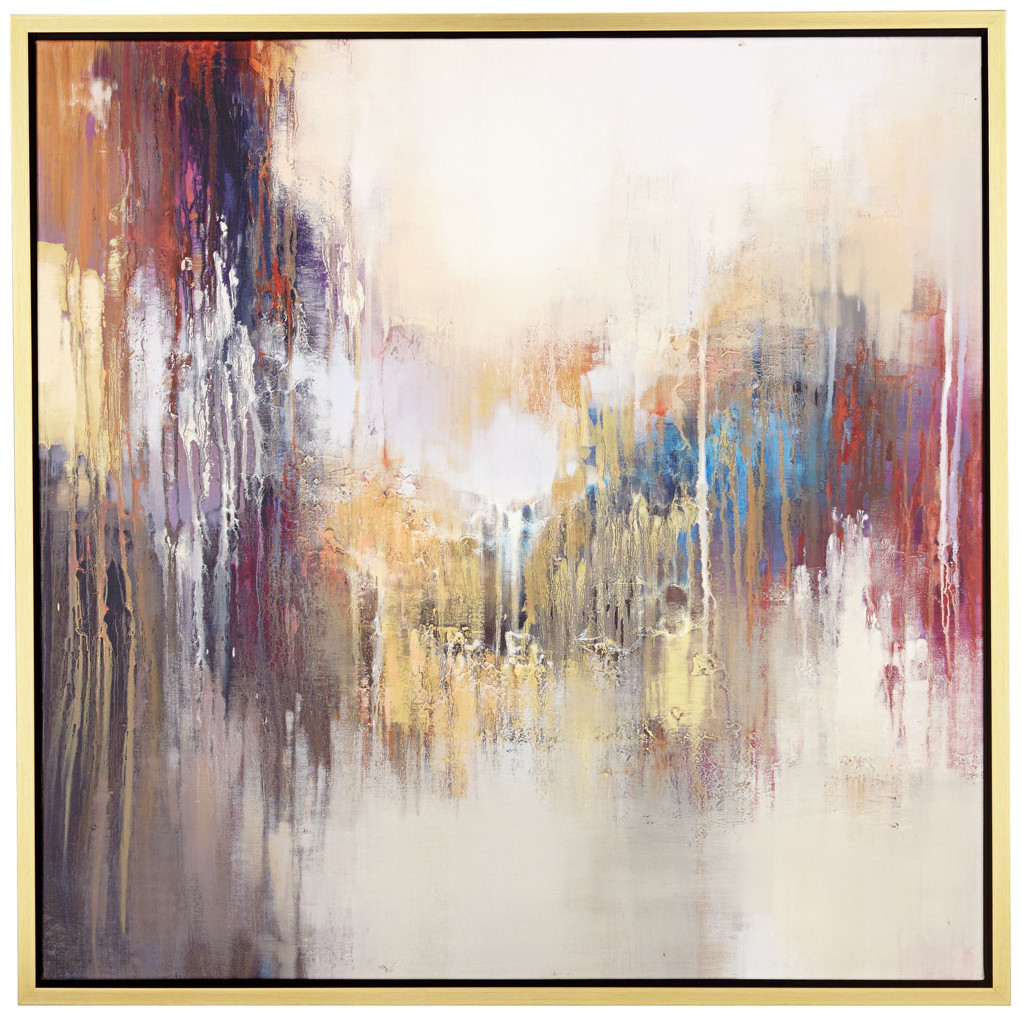 Energy 43" Square Framed Giclee Wall Art 8K569 Lamps Plus