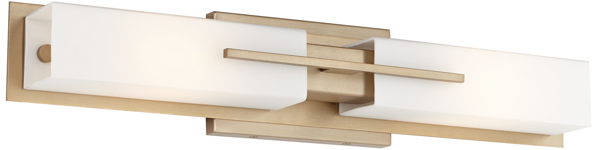 Possini Euro Midtown 23 1/2"W Burnished Brass Bath Light 8Y159