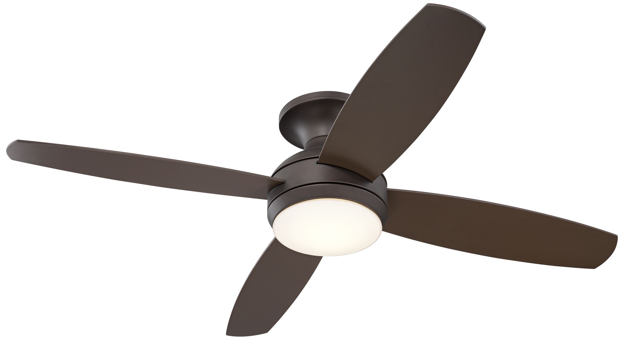 52" Casa Elite OilRubbed Bronze LED Hugger Ceiling Fan 8Y398