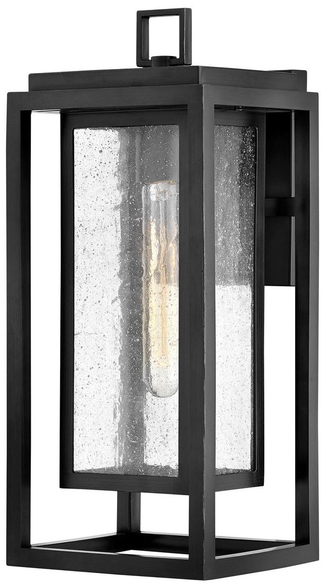 Hinkley Republic 16" High Black Outdoor Wall Light 90E19 Lamps Plus