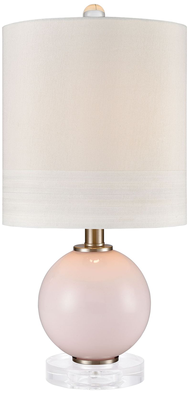 Pink, Glass, Bedroom, Table Lamps Lamps Plus