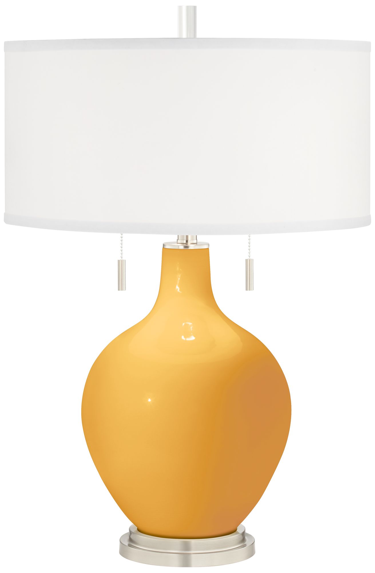 Marigold Yellow Toby Table Lamp 91R09 Lamps Plus