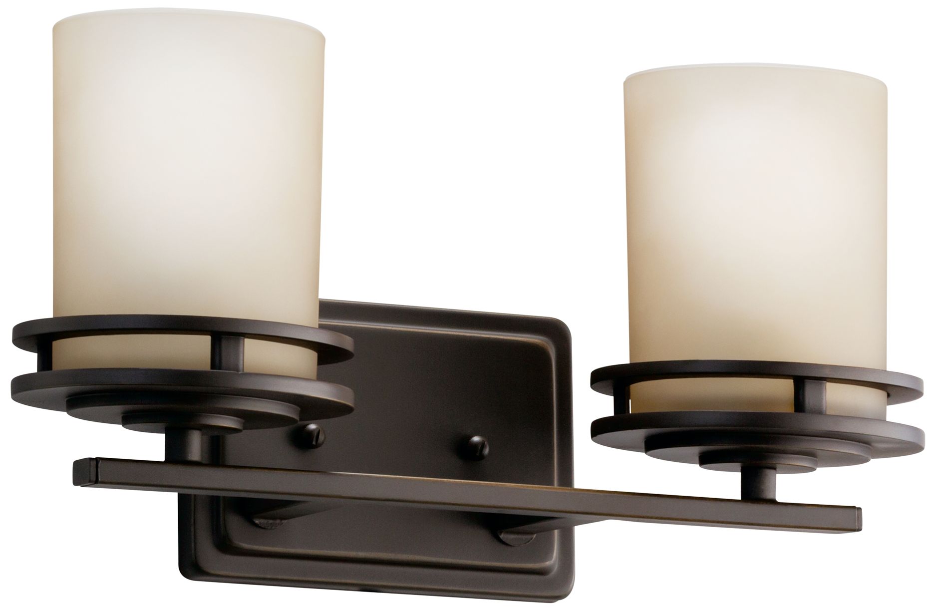 Hendrik Bronze 14 1/2" Wide Bathroom Light Fixture 93442 Lamps Plus