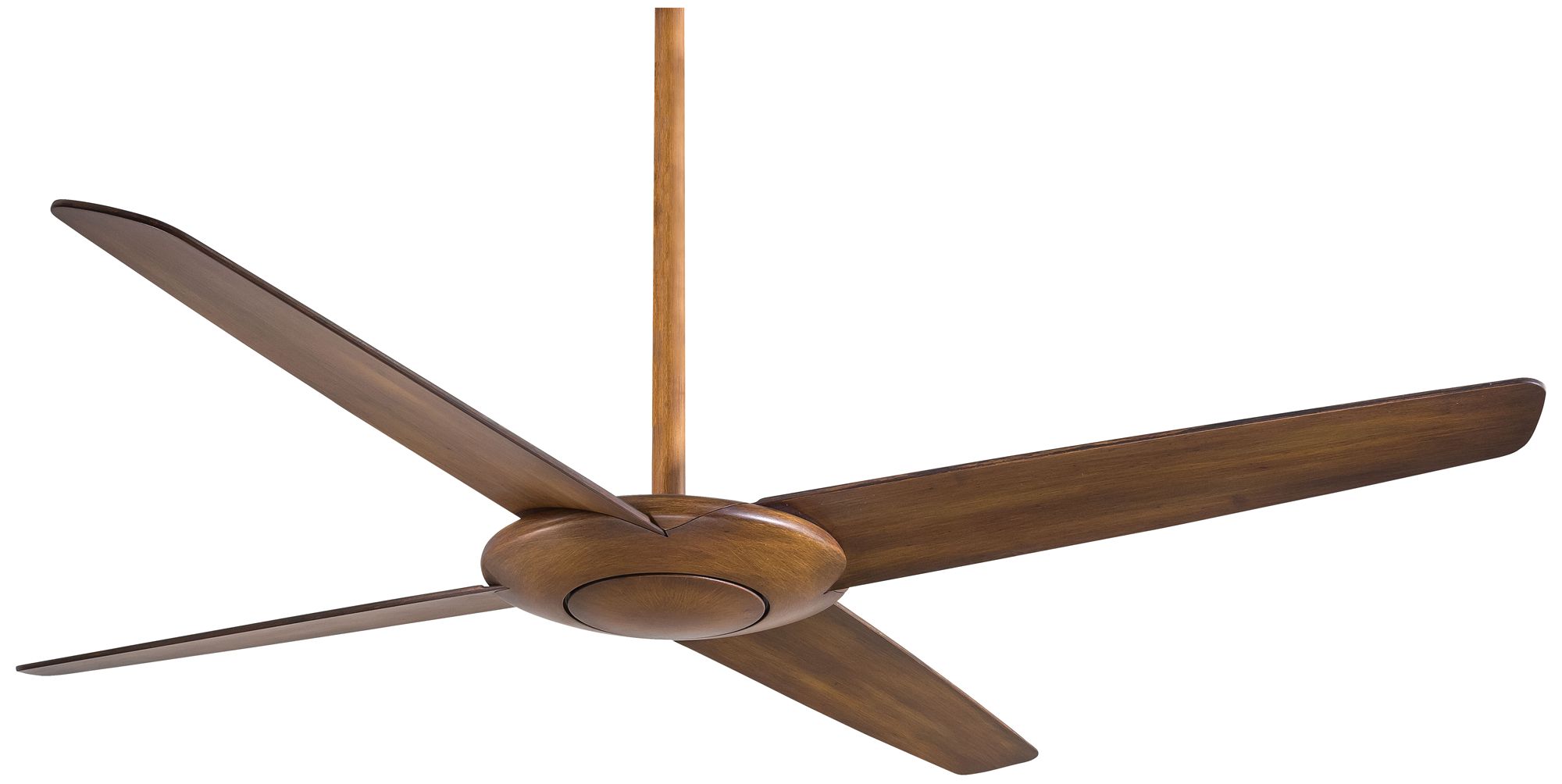 52" Minka Aire Pancake Distressed Koa Ceiling Fan 93G89 Lamps Plus
