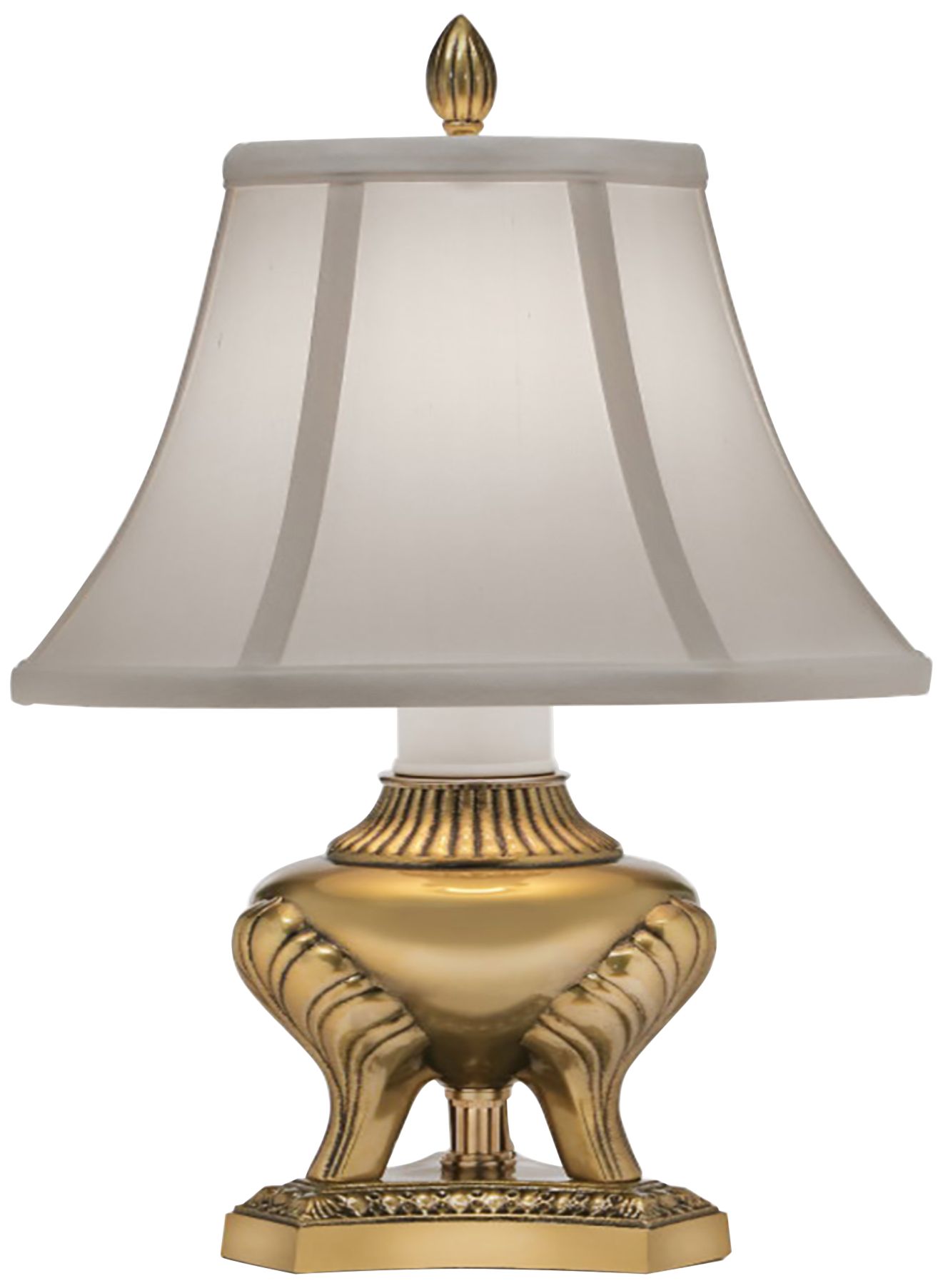 Stiffel Ferrell 18"H Burnished Brass Mini Accent Table Lamp 93G92