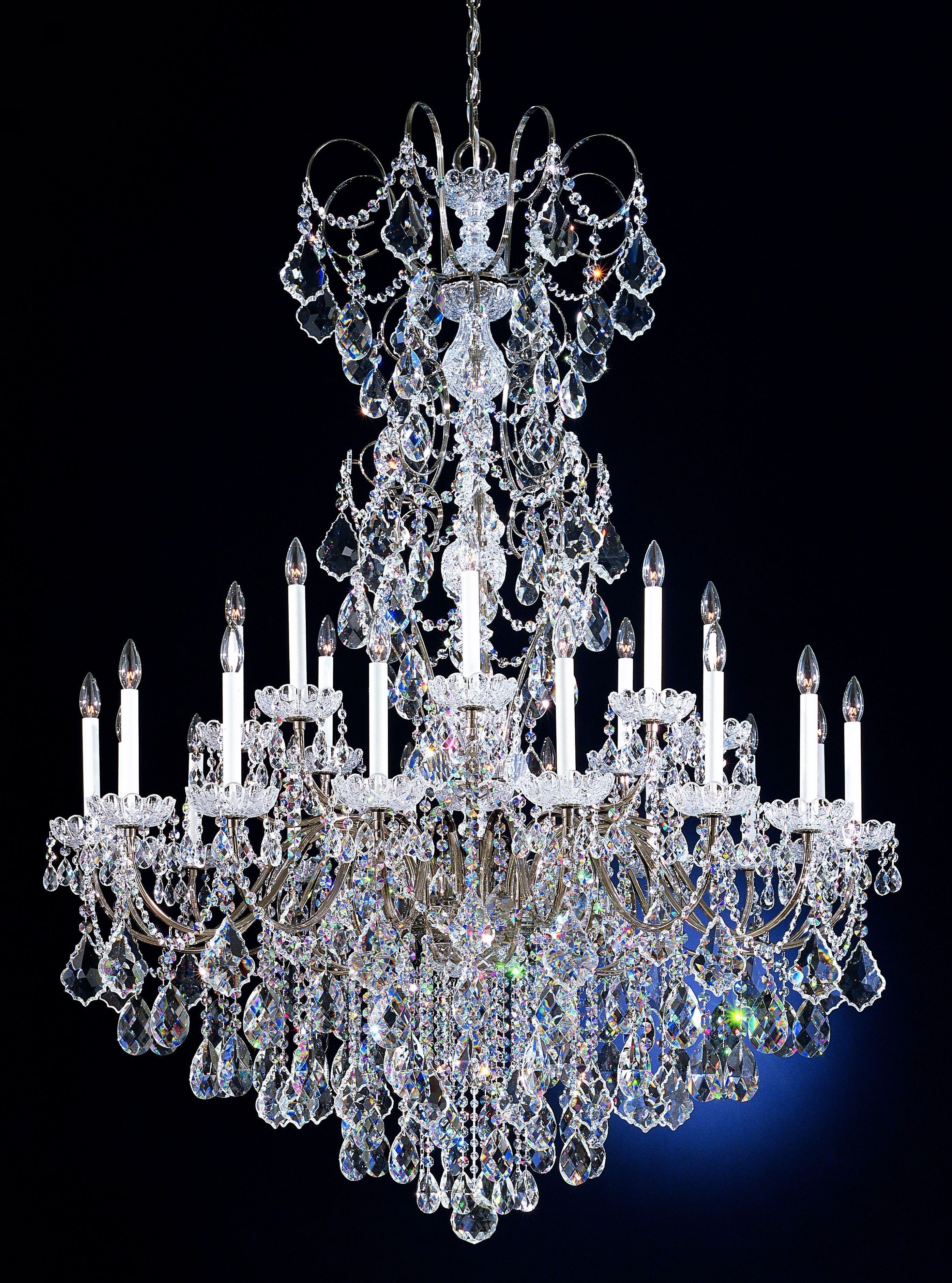 Schonbek New Orleans Collection 48" Crystal Chandelier 94003 Lamps