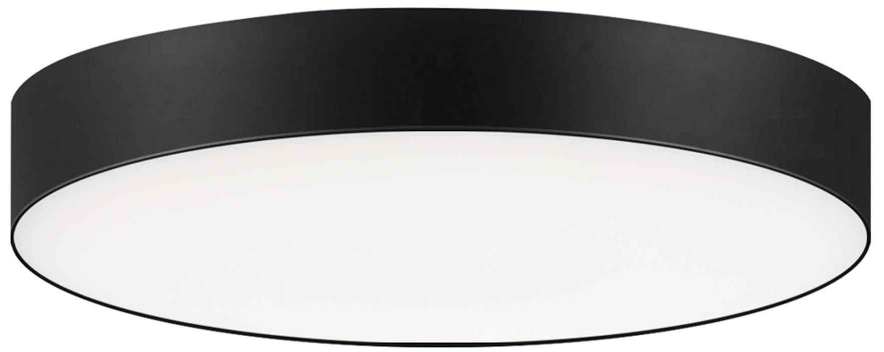 Maxim Trim 5" Wide Round Black LED Ceiling Light 955F0 Lamps Plus