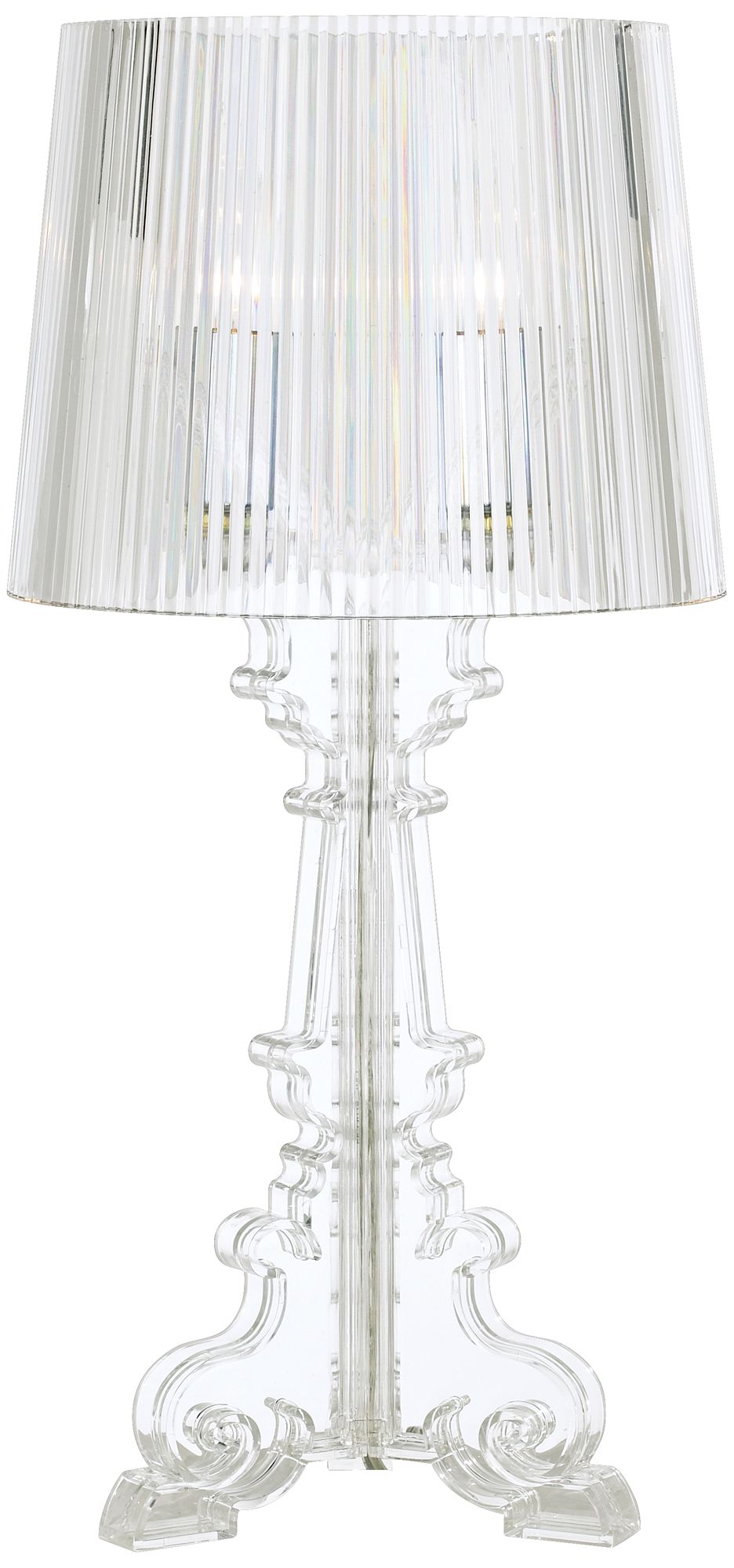 Baroque Clear Acrylic 20" High Accent Table Lamp 97645 Lamps Plus