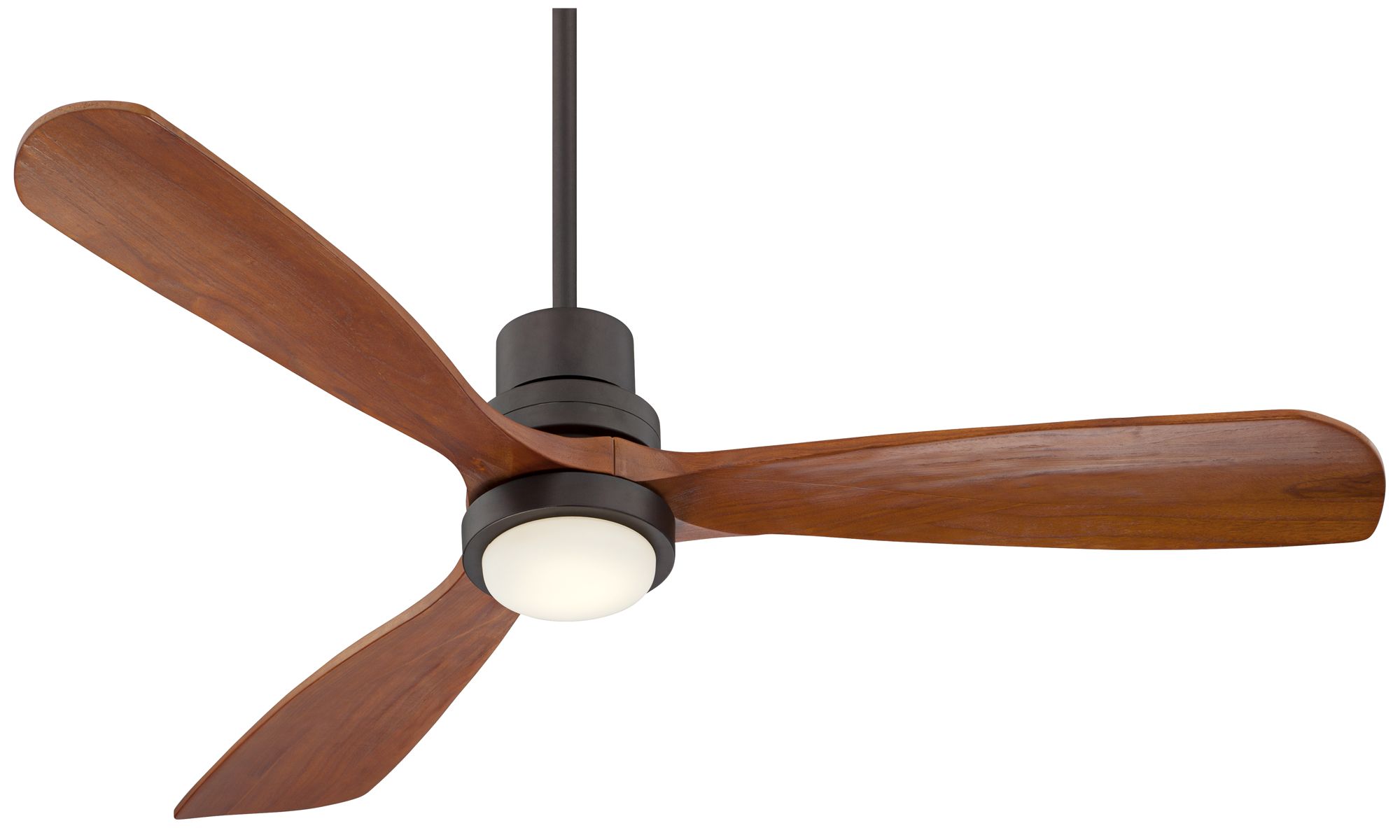 52" Casa DeltaWing Bronze Outdoor LED Ceiling Fan 9C710 Lamps Plus