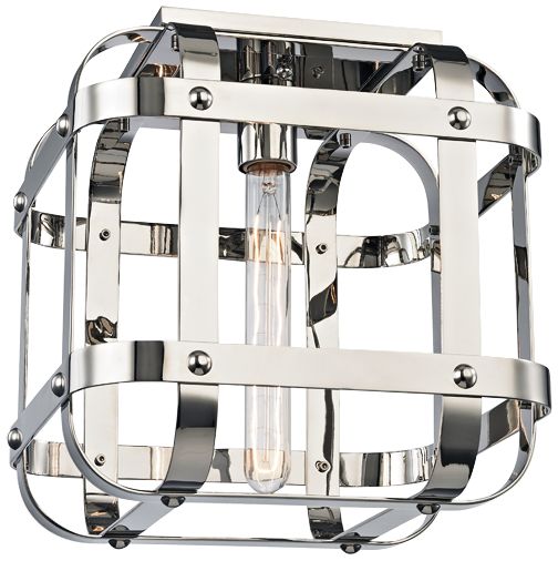 Colchester 11 3/4" Wide Polished Nickel Ceiling Light 9R047 Lamps Plus