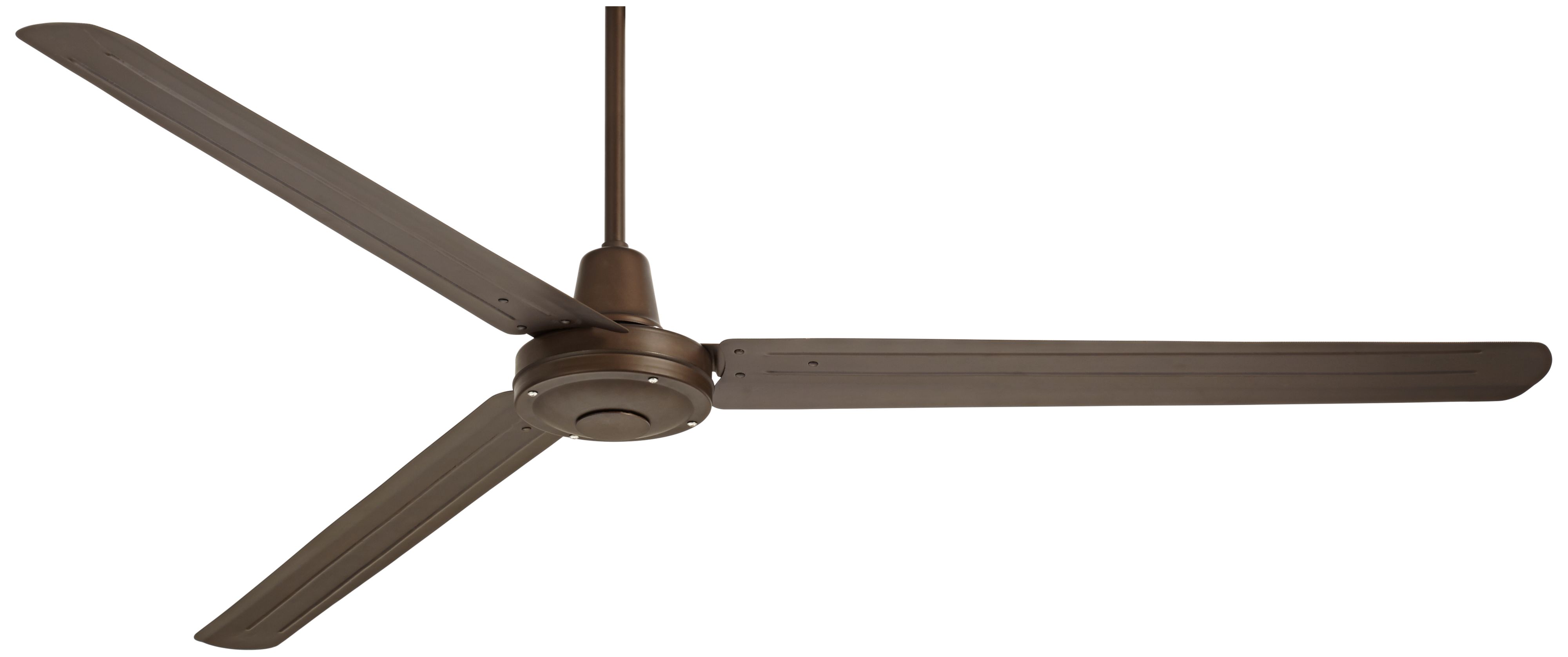 72" Turbina XL OilRubbed Bronze Ceiling Fan 9T628 Lamps Plus