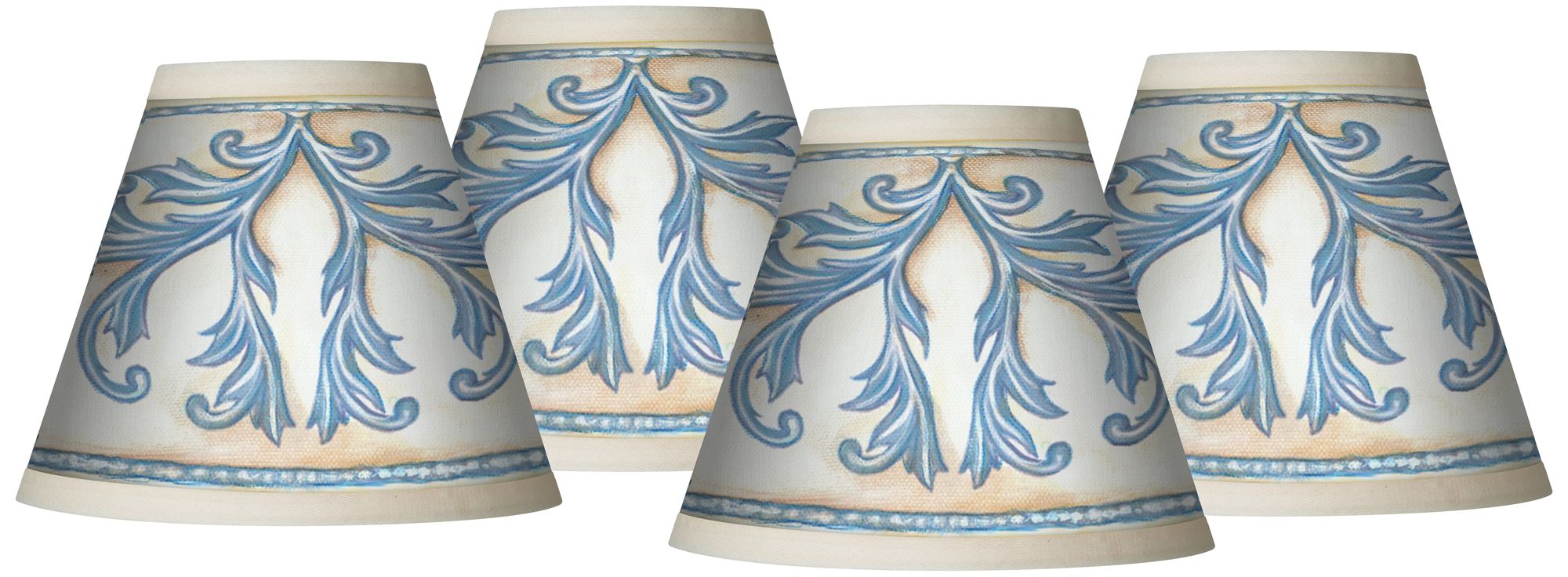 Blue, Clip On Chandelier, Lamp Shades Lamps Plus