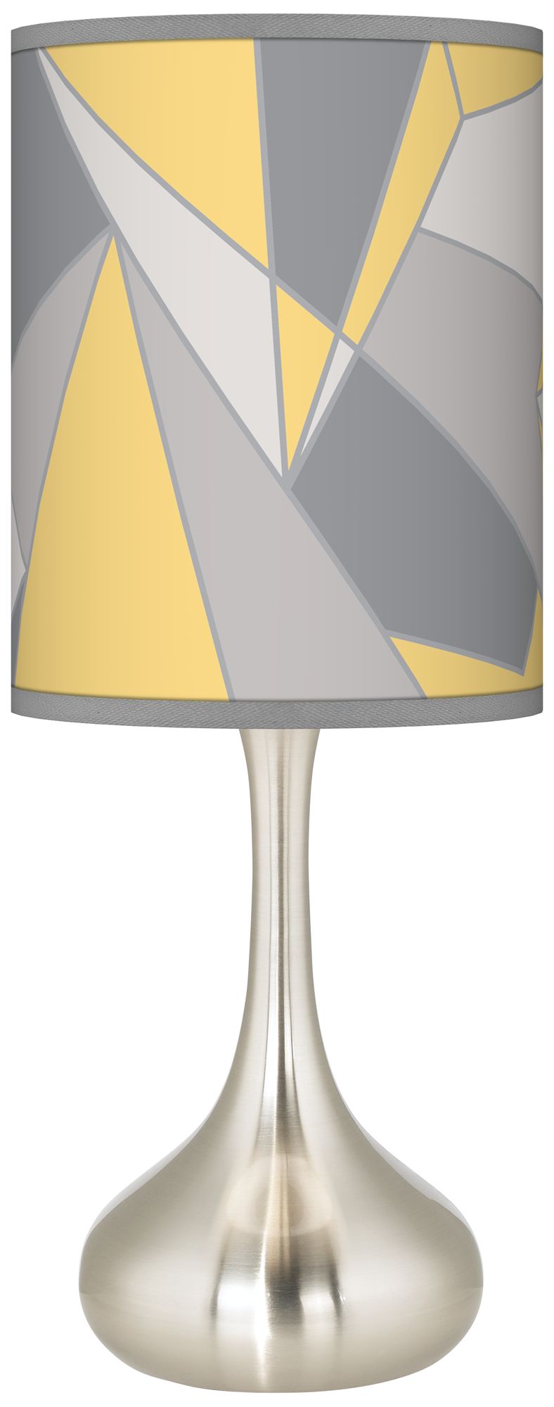 Modern Mosaic II Giclee Kiss Table Lamp 9V327 Lamps Plus