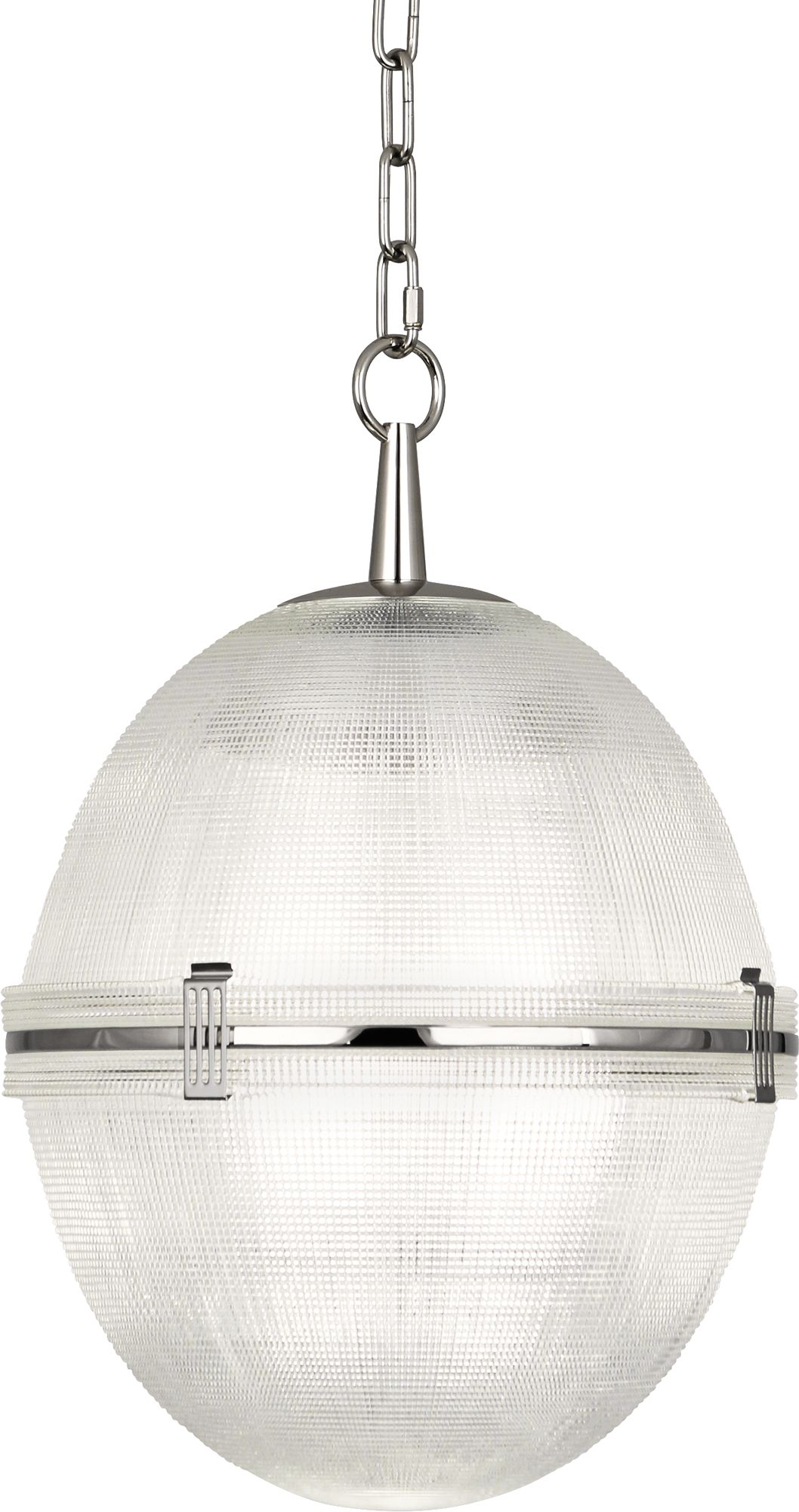Brighton 13" Wide Polished Nickel Ball Pendant Light 9W725 Lamps Plus