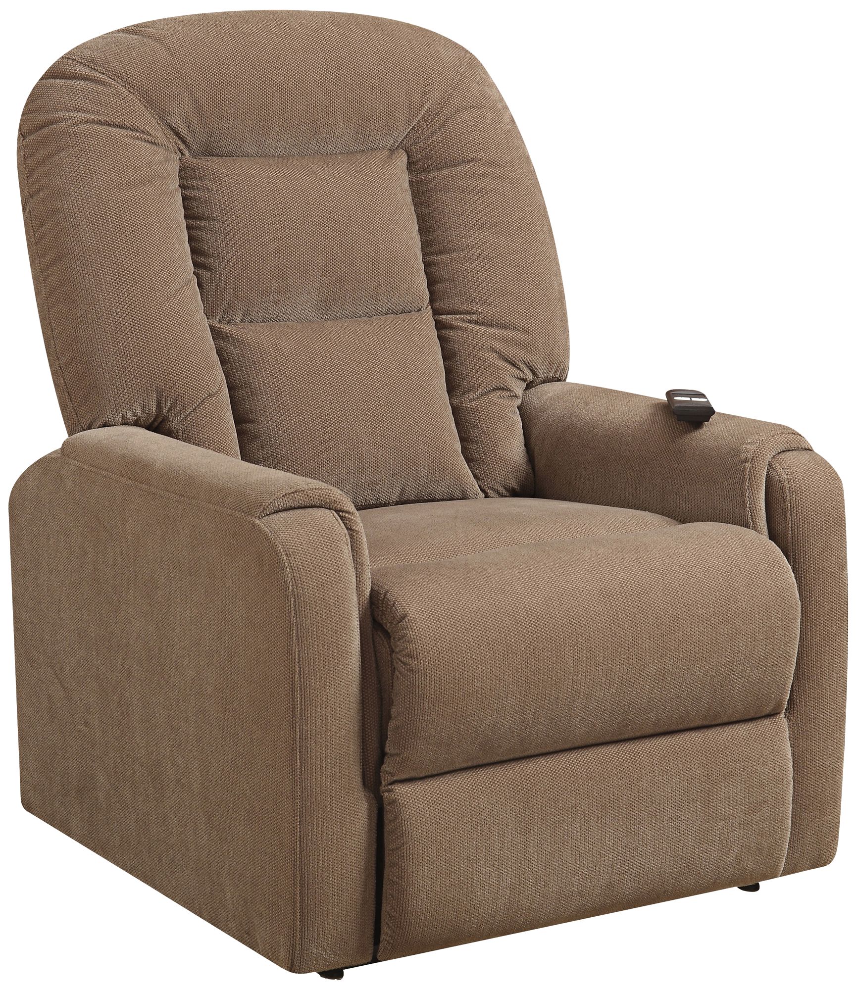 Raider Mocha 2Motor LieFlat Recliner FullLift Chair 9X002 Lamps