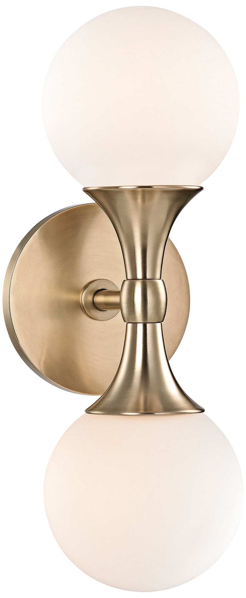 Hudson Valley Astoria 13 1/2" High Aged Brass LED Wall Sconce 9X105