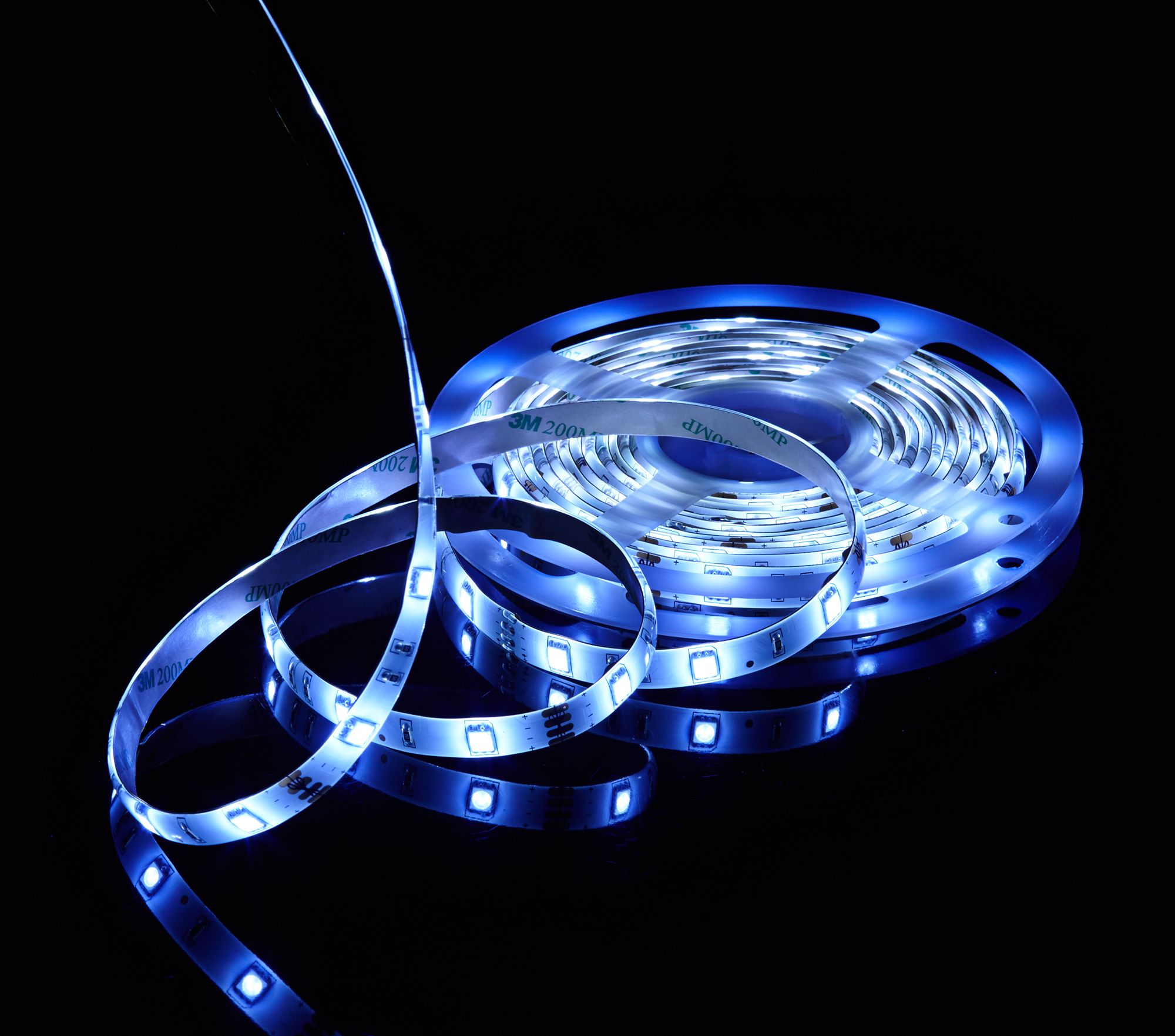 16.4' Cuttable Connectable NonDimmable White LED Tape Light 9Y764