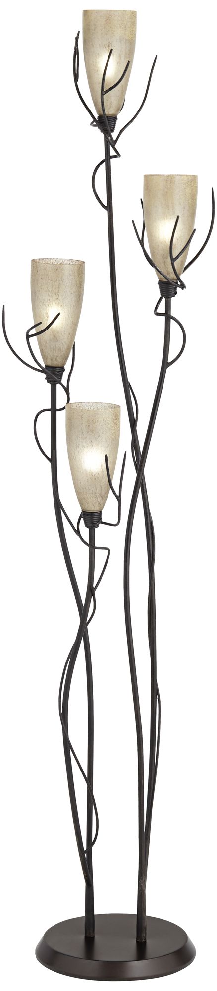 El Dorado 4 Light Torchiere Floor Lamp F6018 Lamps Plus
