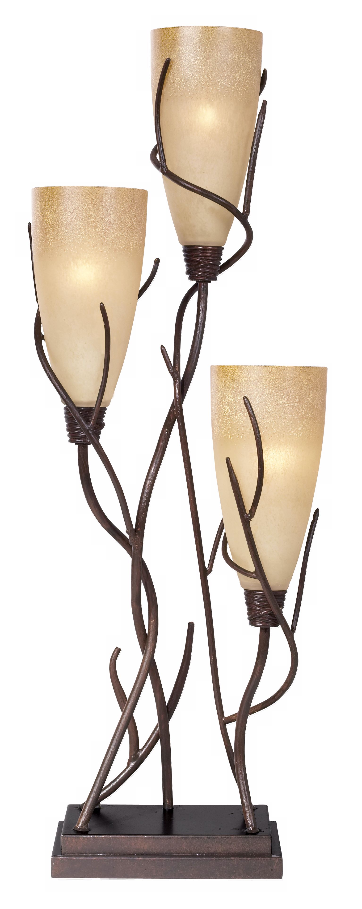 El Dorado 3Light Uplight Table Lamp H1650 Lamps Plus