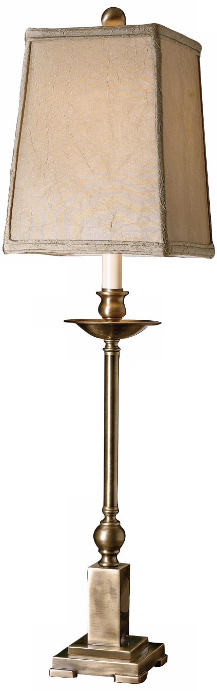 Uttermost Lowell Aged Bronze Buffet Table Lamp M8472 Lamps Plus