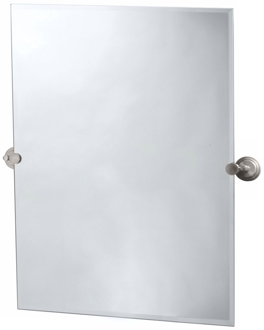 Gatco Marina Satin Nickel 31 1/2" High Tilt Wall Mirror P7944