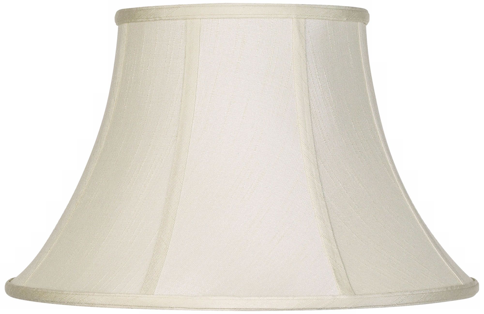 Imperial Collection Creme Bell Lamp Shade 9x17x11 (Spider) R2641