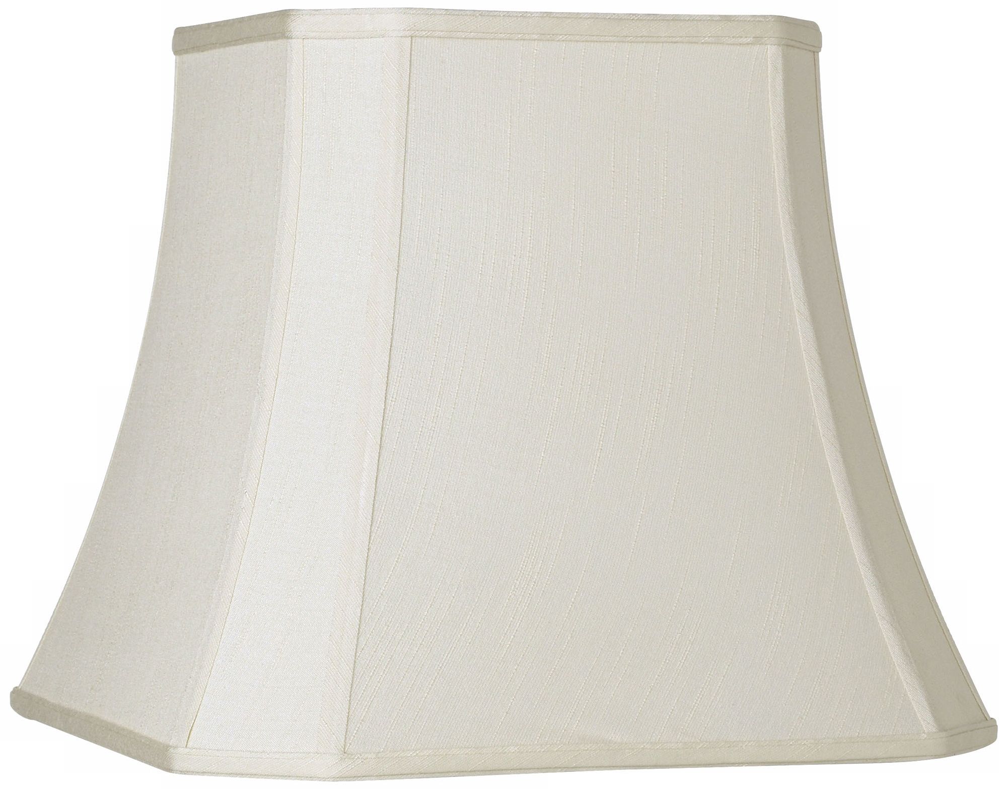 White Ivory, 13 In. To 16 In., Square, Lamp Shades Lamps Plus