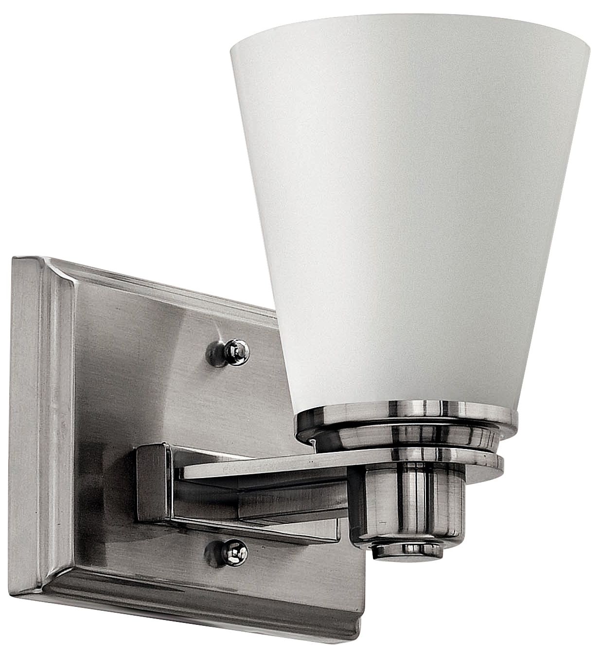 Hinkley Avon Collection 7 1/2" High Nickel Wall Sconce 
