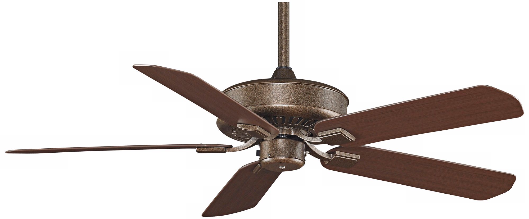 50" Fanimation Edgewood Aged Bronze Wet Ceiling Fan T3111 Lamps Plus