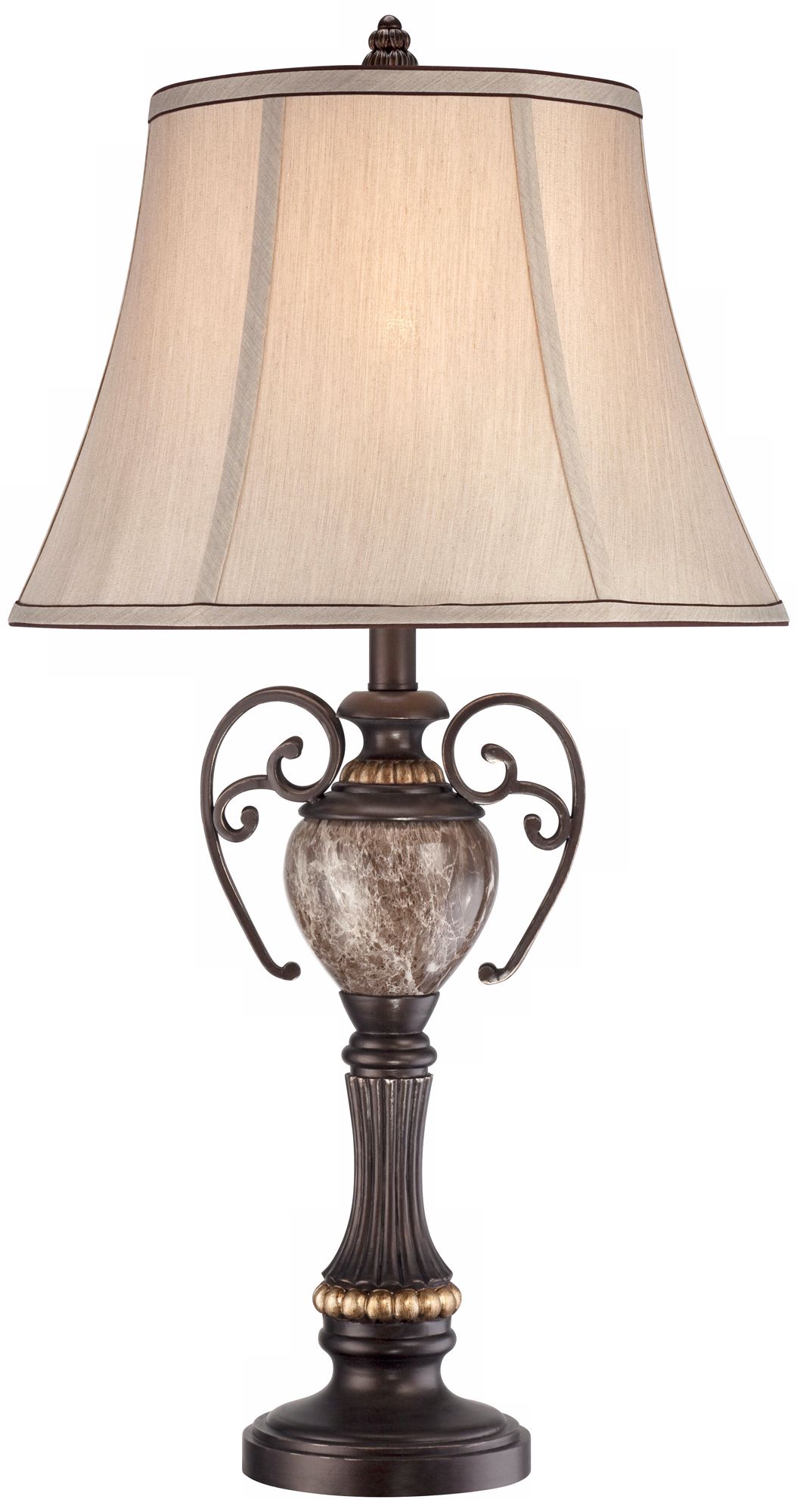 Kathy Ireland Belvedere Manor Bronze Table Lamp T3563 Lamps Plus