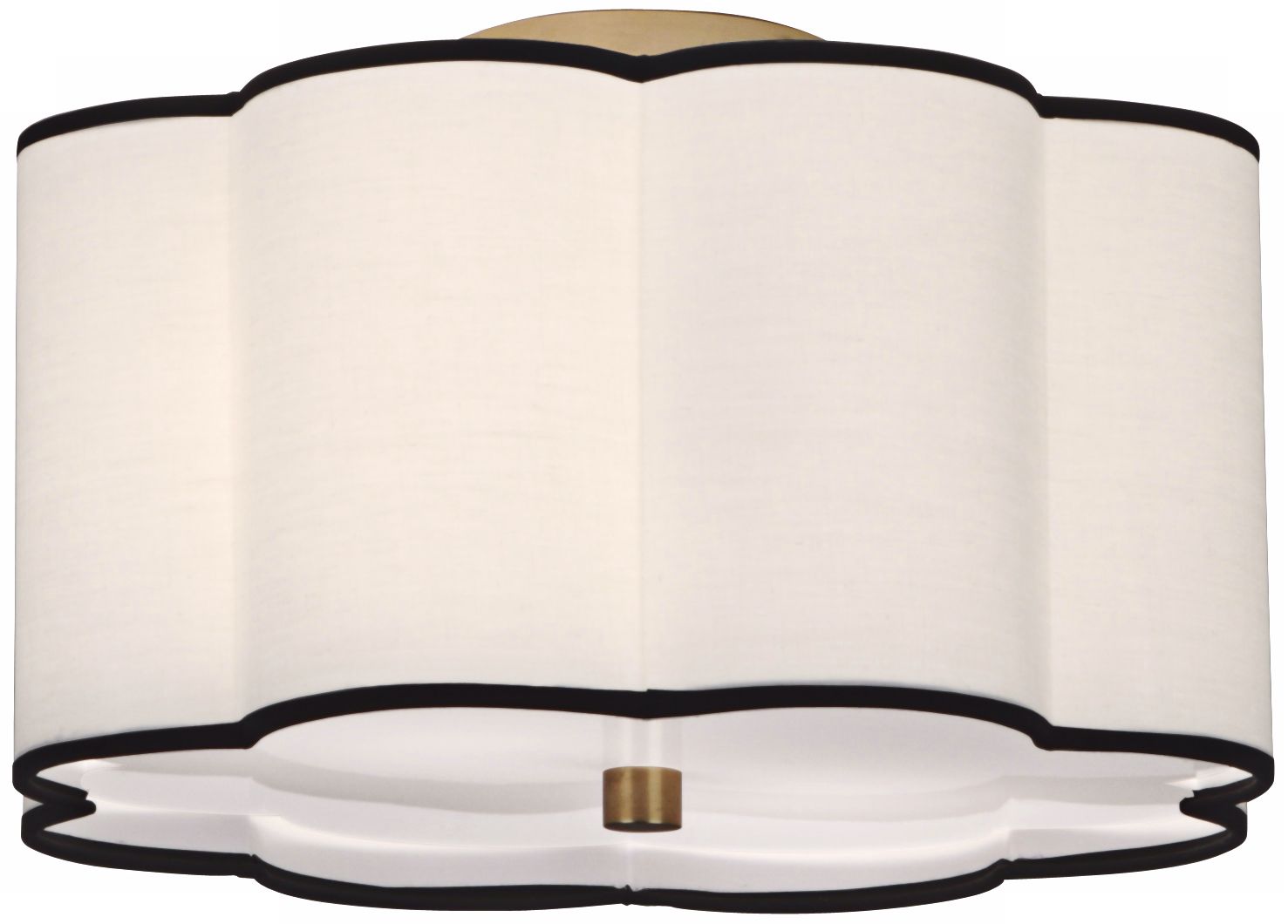 Robert Abbey Axis 16" Wide Aged Brass Ceiling Light V1771 Lamps Plus