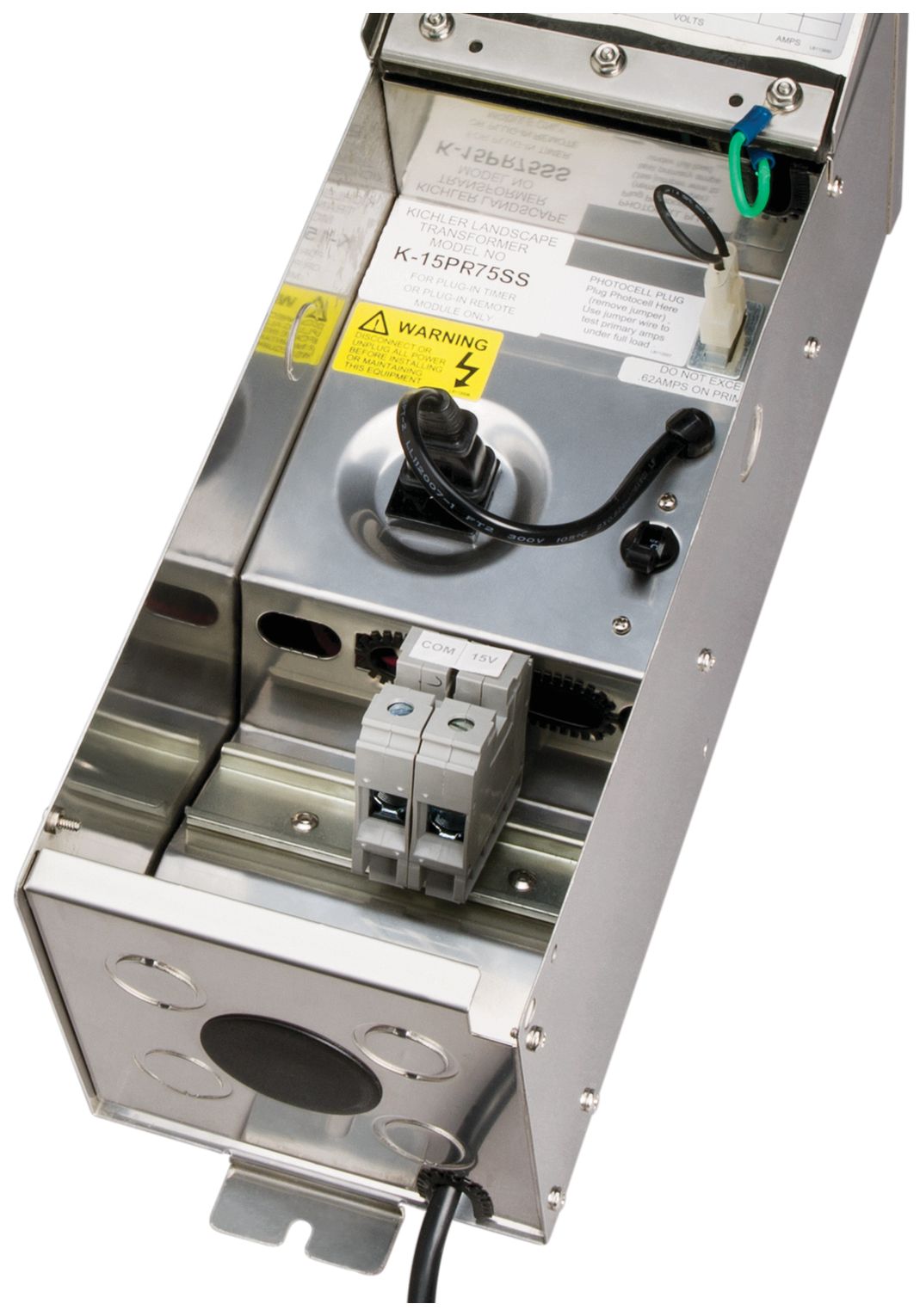 Kichler Pro Series 75-Watt Stainless Steel Transformer - #V2502 | Lamps