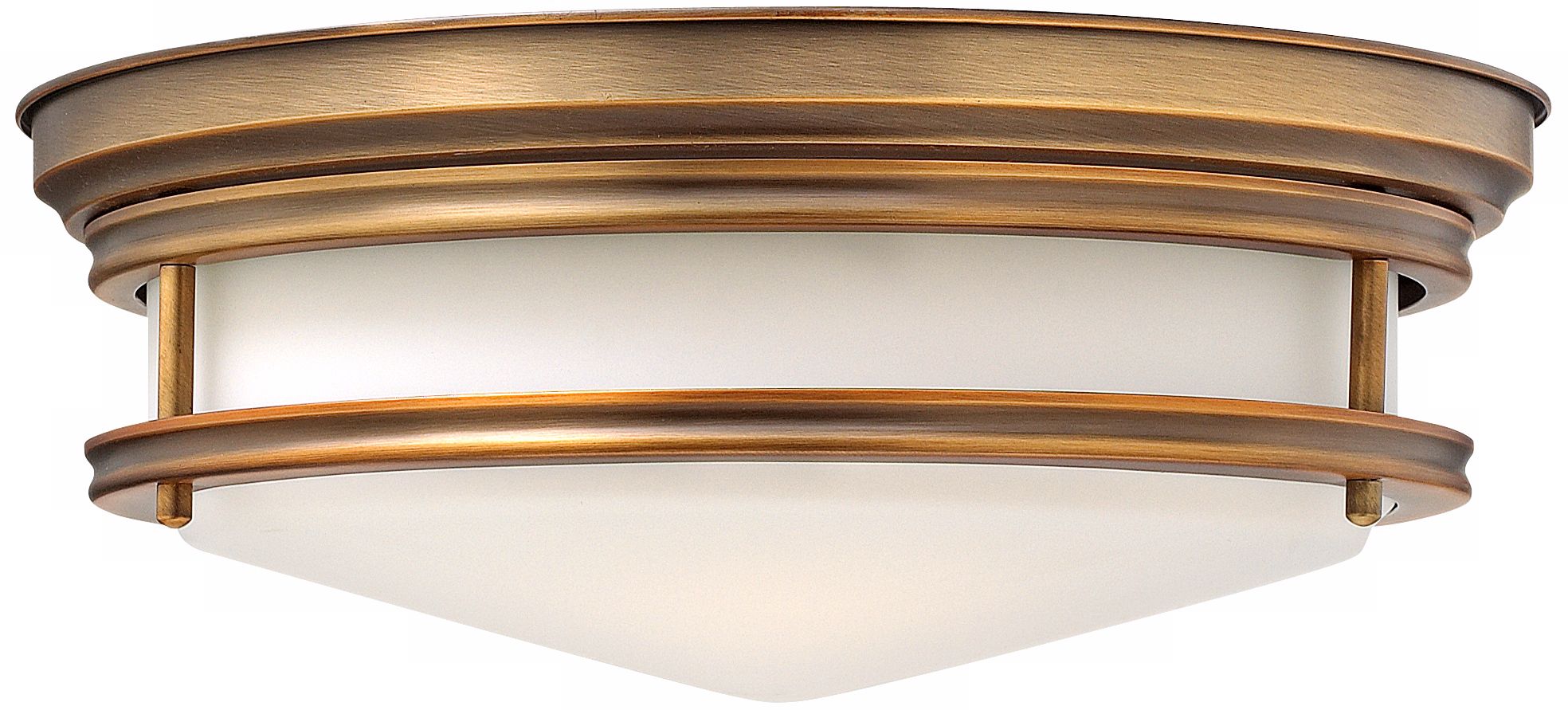 Hinkley Hadley 14" Wide Brushed Bronze Ceiling Light W9214 Lamps Plus