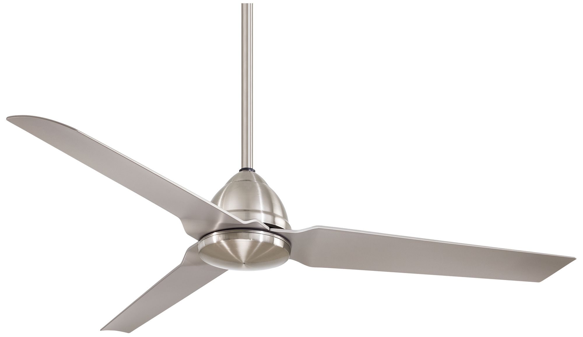 54" Minka Aire Java Nickel Indoor/Outdoor Ceiling Fan W9976 Lamps Plus