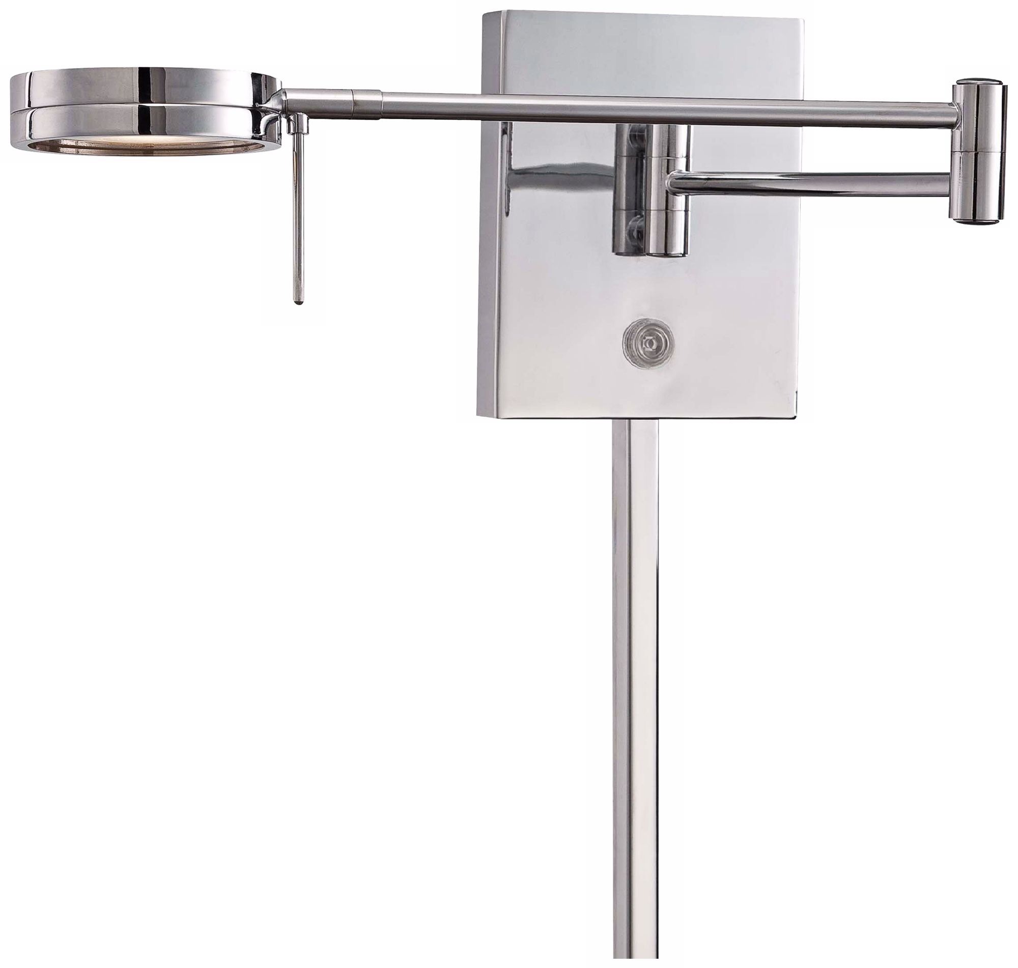 Kovacs Round Head LED Chrome Swing Arm Wall Lamp X0663