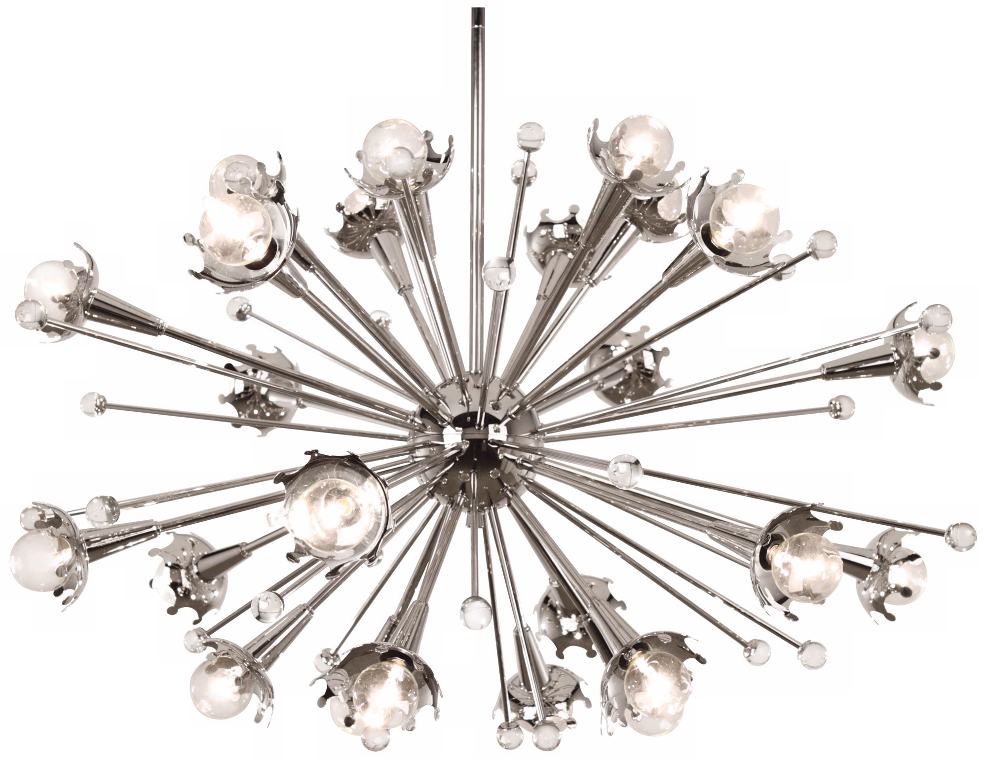 Jonathan Adler Sputnik 24Light Polished Nickel Chandelier Y8208