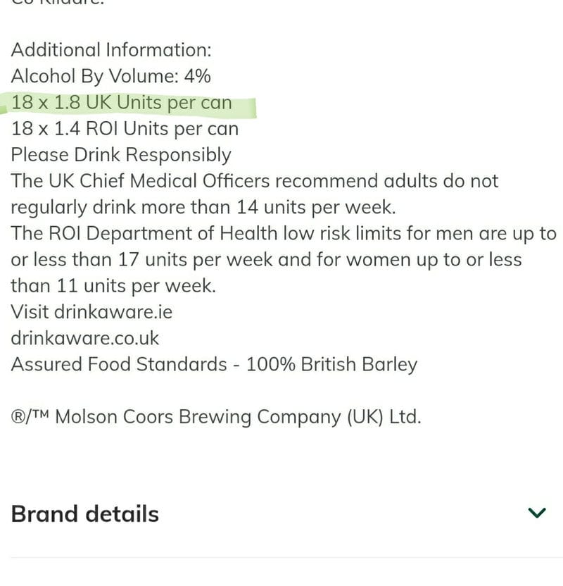 Carling Original Lager 18 X 440ml, £9.99 at Morrisons