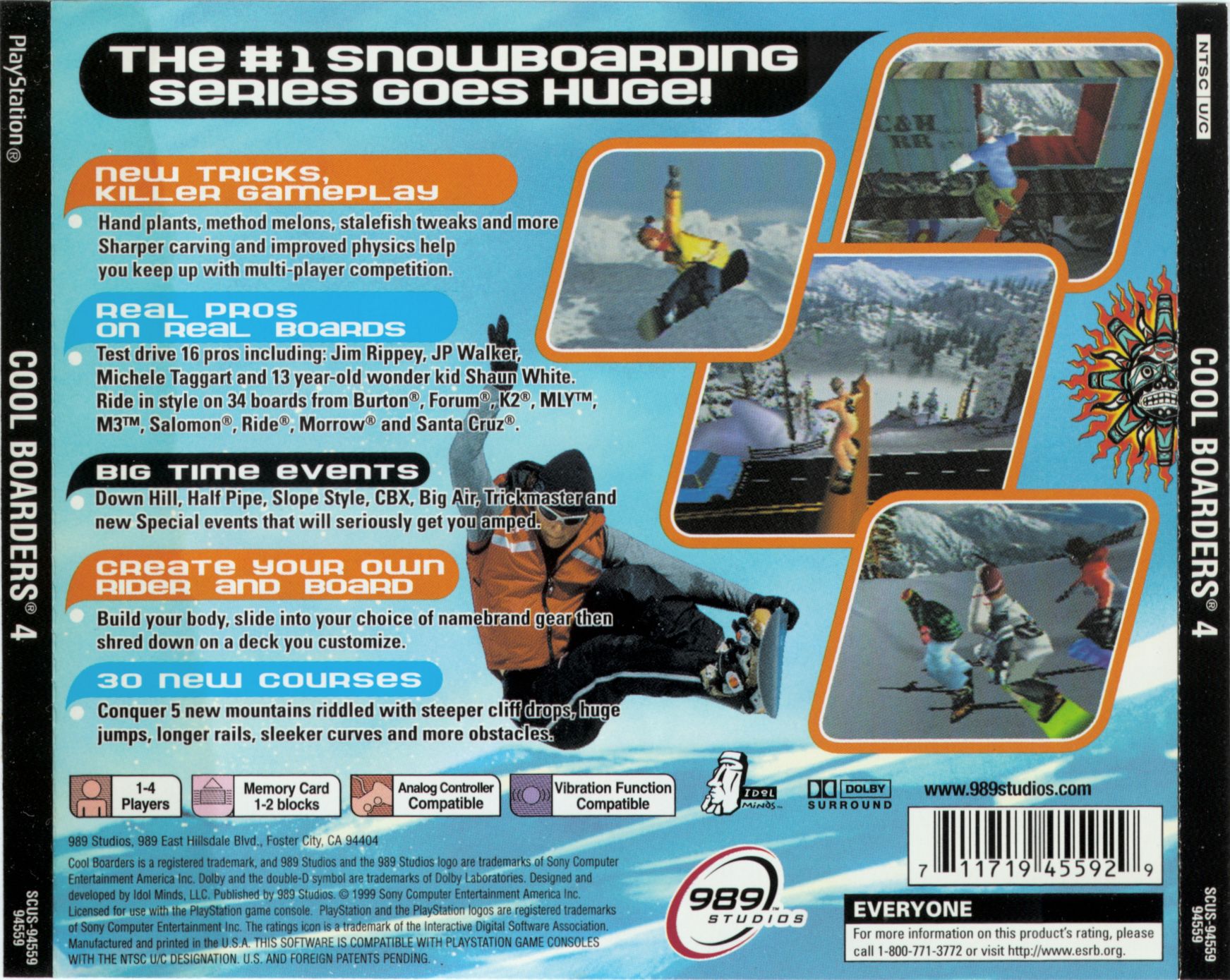 Cool Boarders 4 Details LaunchBox Games Database