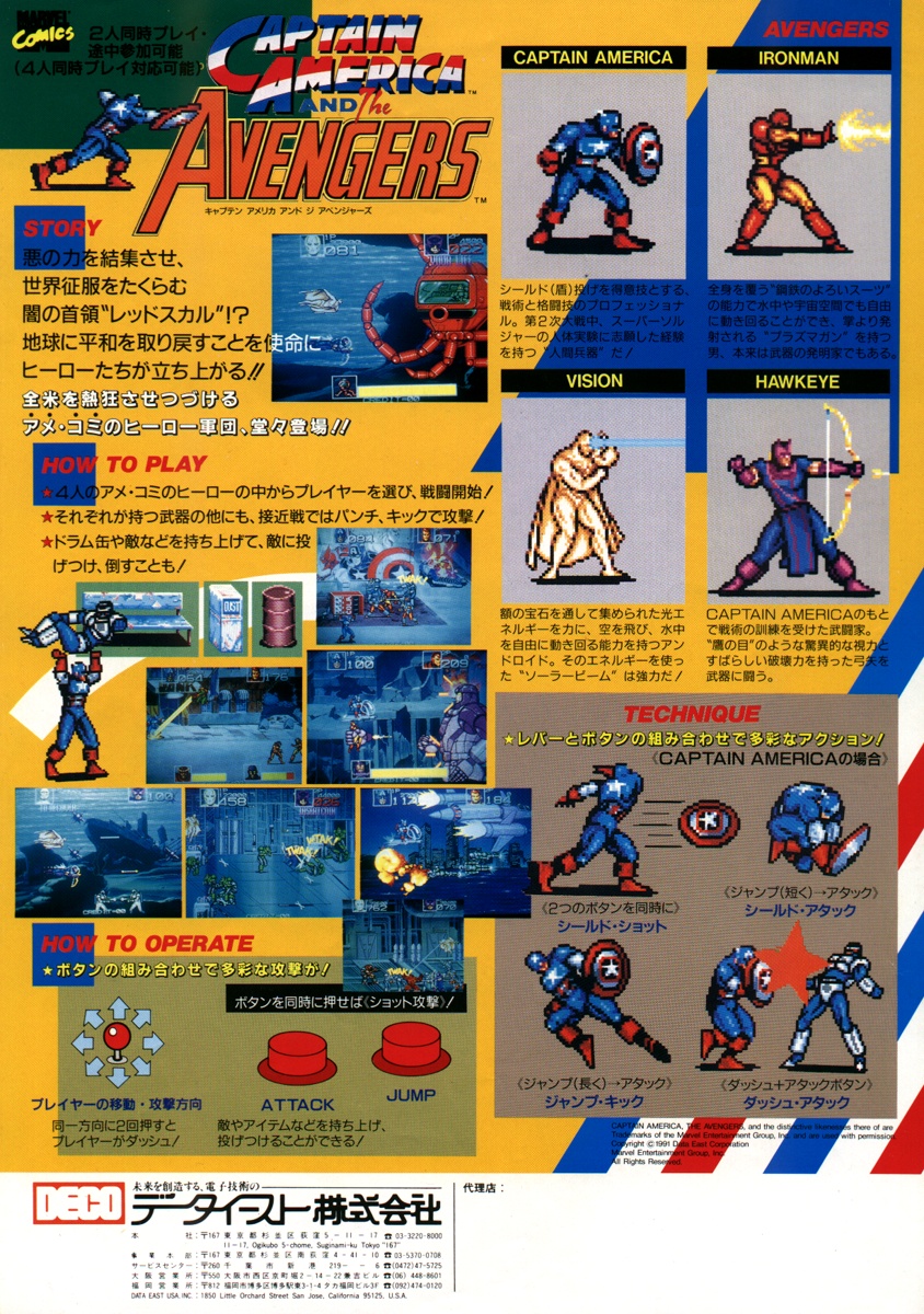 Captain America and the Avengers Details LaunchBox Games