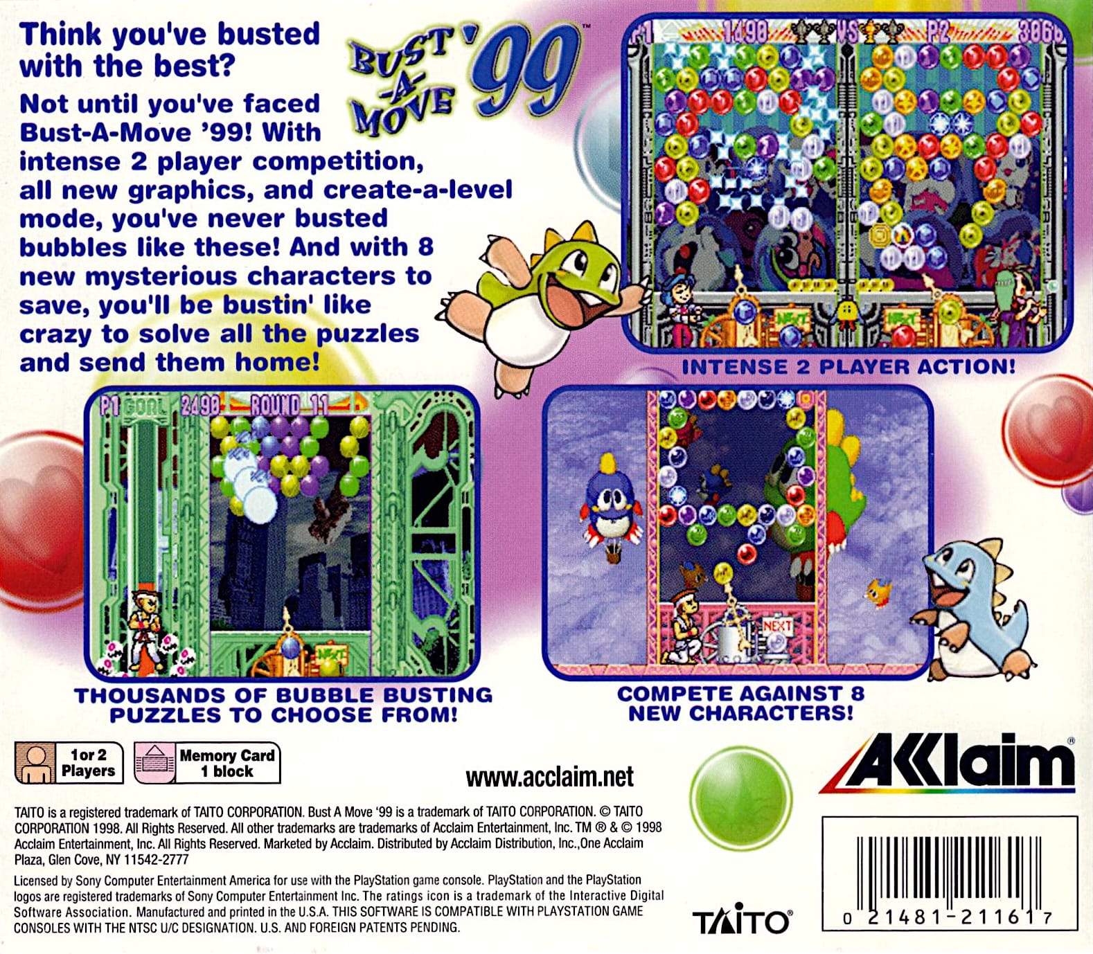 BustAMove '99 Images LaunchBox Games Database