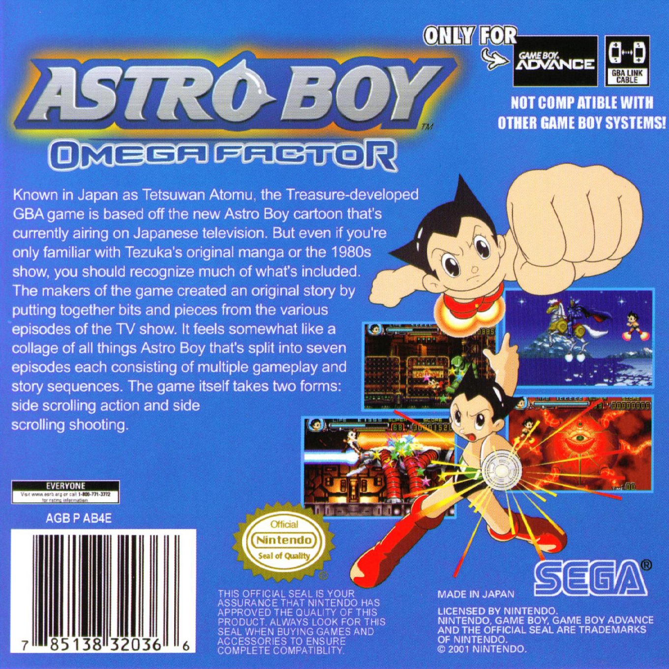 Astro Boy Omega Factor Details LaunchBox Games Database