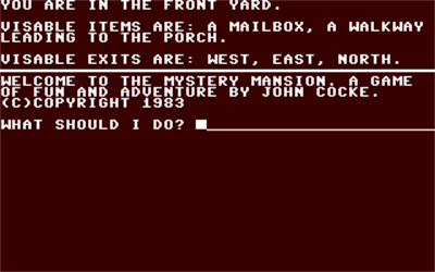 Mystery Mansion Images - LaunchBox Games Database