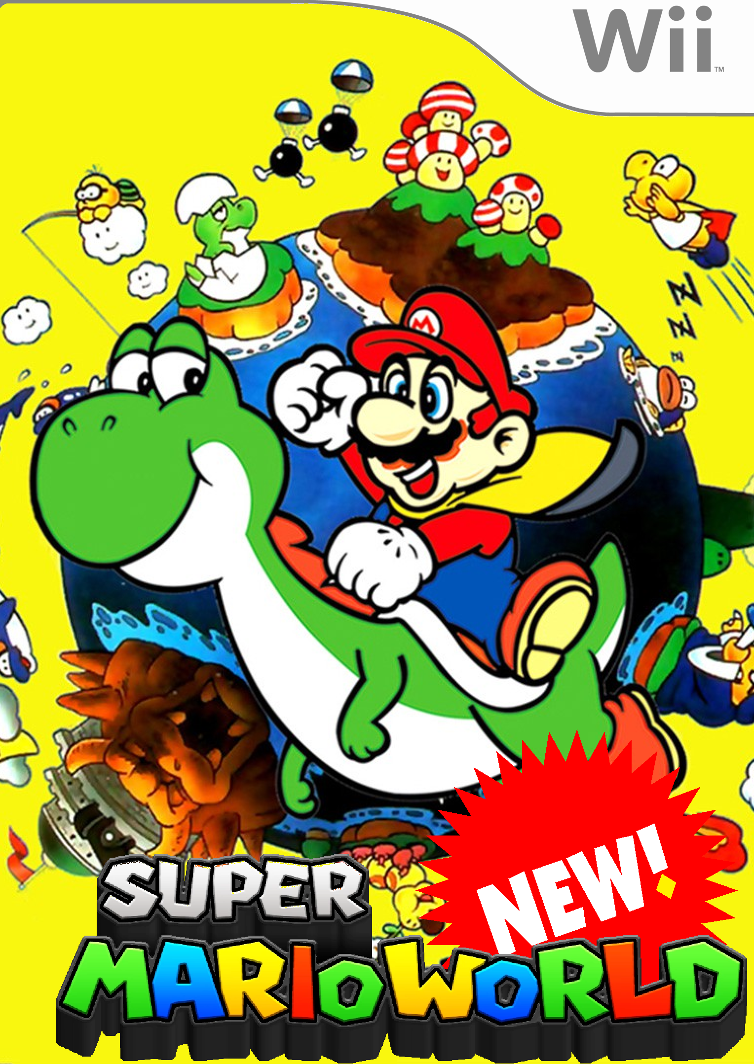 Newer Super Mario World U Details LaunchBox Games Database