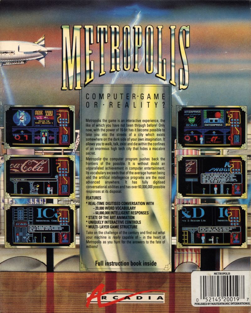 Metropolis Details LaunchBox Games Database